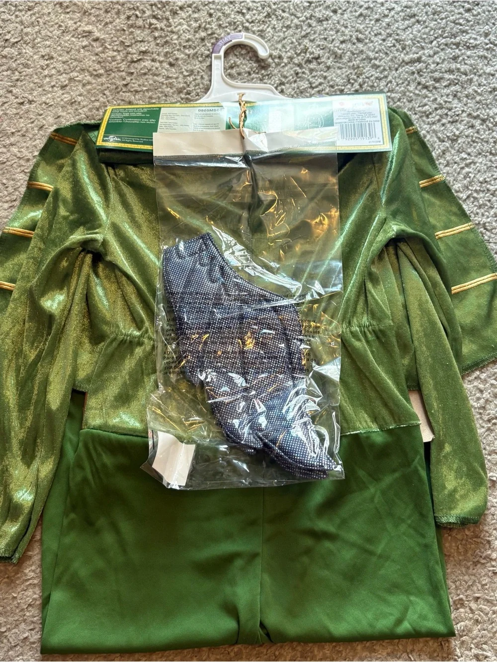 Wicked Flying Monkey Toddler Costume NEW 3T 4T Halloween Green
